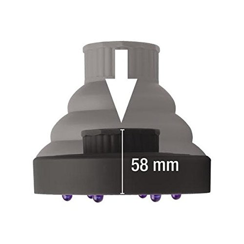 Sibel Retractable Folding Diffuser Black