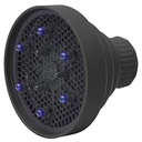 Sibel Retractable Folding Diffuser Black