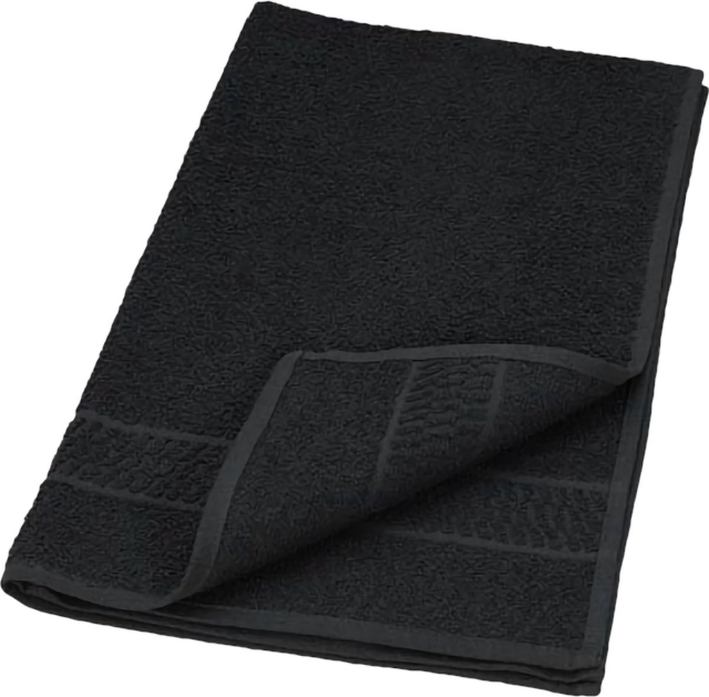 BOB TUO Handdoek Zwart 50x85cm