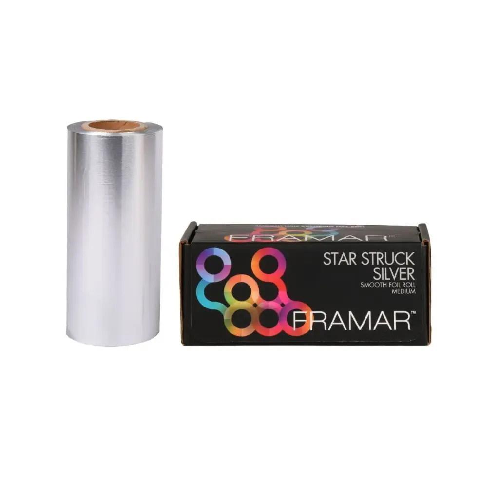 FRAMAR Alu Smooth Star Struck Silver Roll 