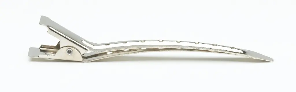 Haarclips Eendenbek Zilver