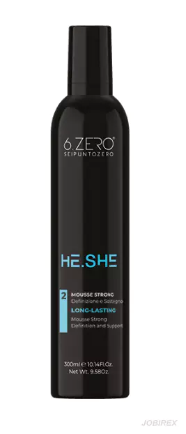 6.Zero He.She 2 Mousse Strong Volume