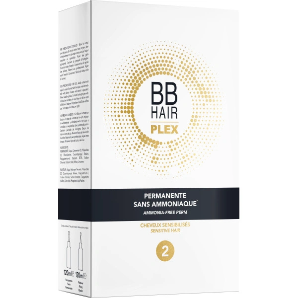 Generik Permanent Zonder Ammoniak BB Hair Plex Kit n°2