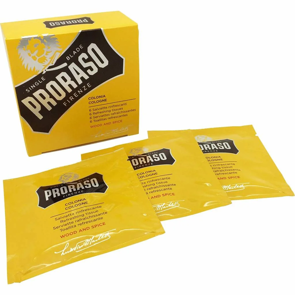 Proraso Refreshing Tissue Wood & Spice 6pcs