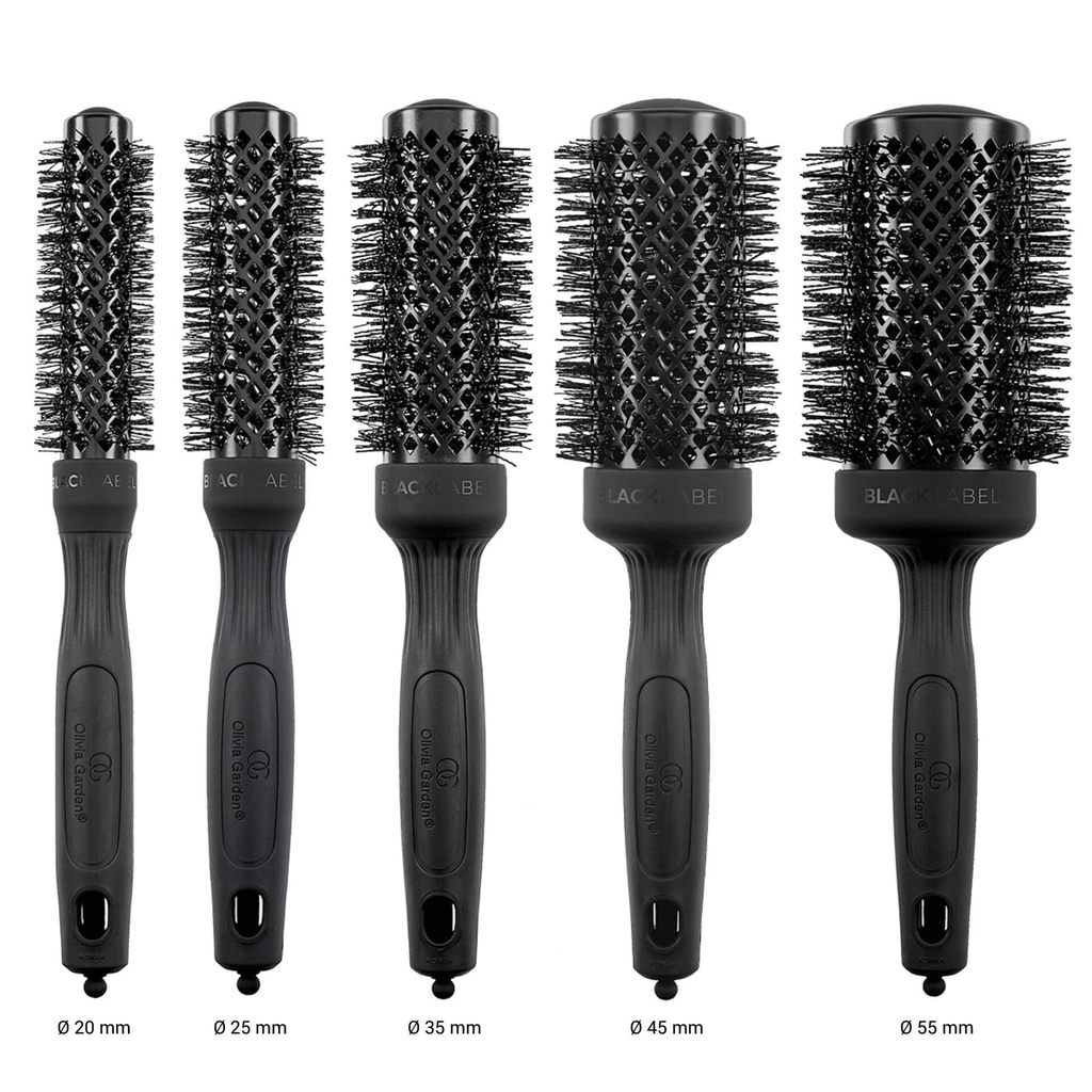 Olivia Garden Blowout Shine Wavy Black Label