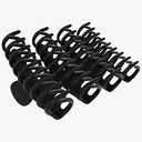 Framar Claw Clips Black 