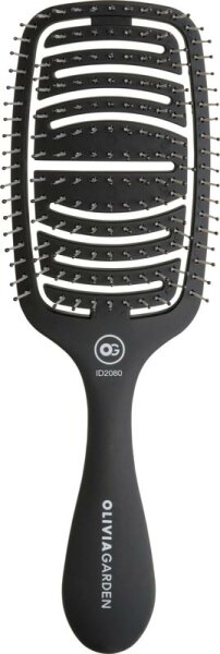 Olivia Garden Essential Care Flex Thick Hair Matt Black