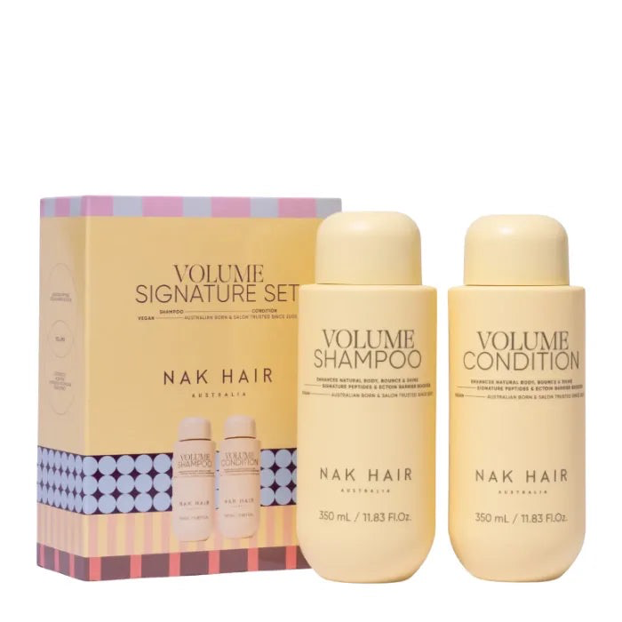 New NAK Hair Volume Signature Duo Set