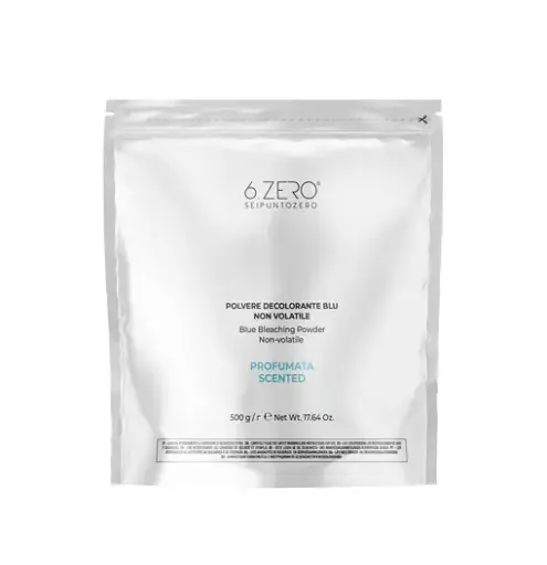 [106172] 6.ZERO Blauw Ontkleuringspoeder Geparfumeerd 