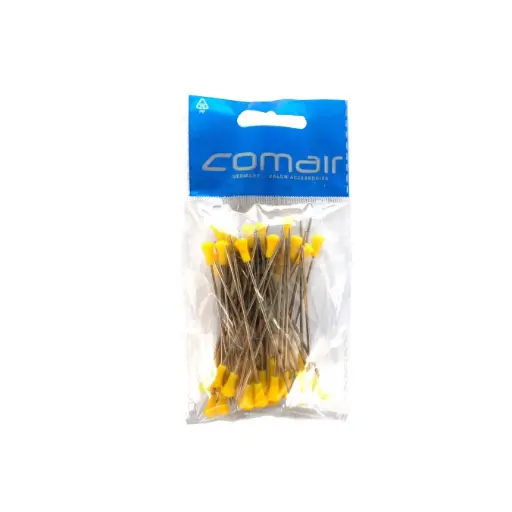 [122257] Metalen Stekers Geel 65mm