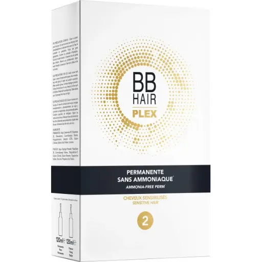 [BBKITPERM2] Generik Permanent Zonder Ammoniak BB Hair Plex Kit n°2