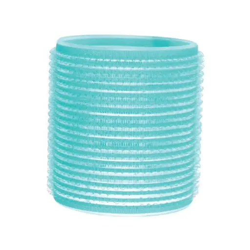 [121176] Velcro Rollers Turquoise 