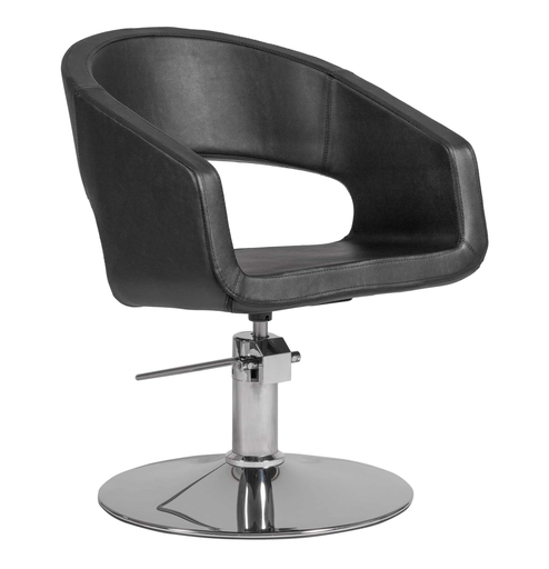 Boho Black Round Base Styling Chair