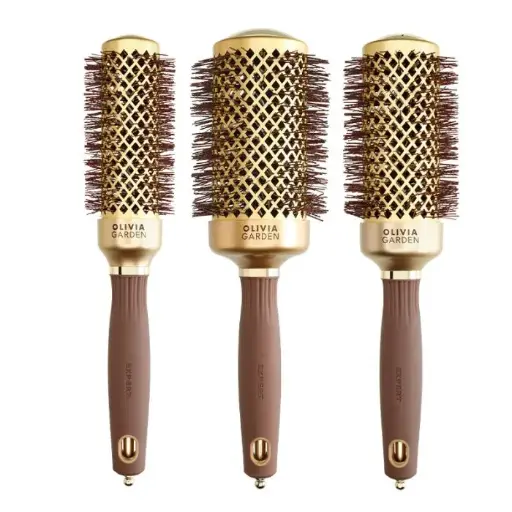 Olivia Garden Blowout Shine Wavy Goud-Bruin