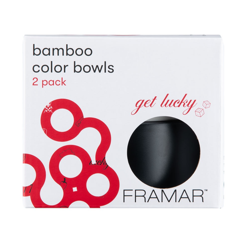 FRAMAR Bamboo Color Bowls Get Lucky