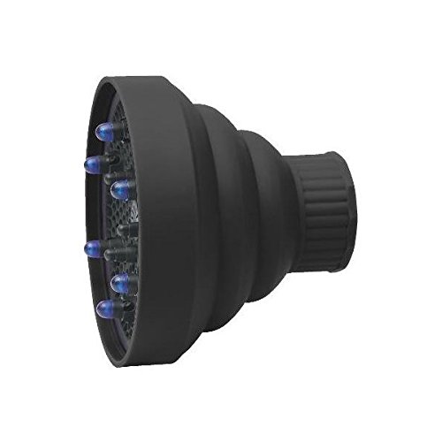 Sibel Retractable Folding Diffuser Black